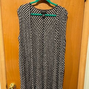 Lane Bryant Sleeveless Knit Vest with Ruffle Bottom